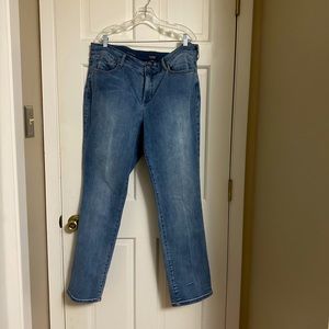 NYDJ Marilyn straight jeans. Size 20